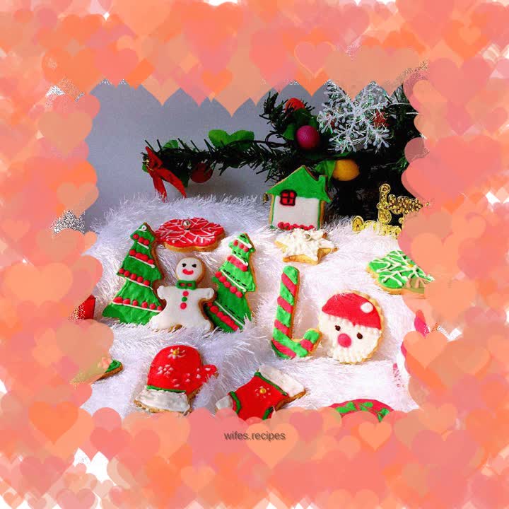 Christmas Frosted Cookies