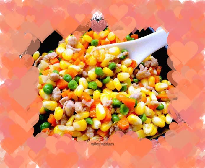 Stir-fried minced pork