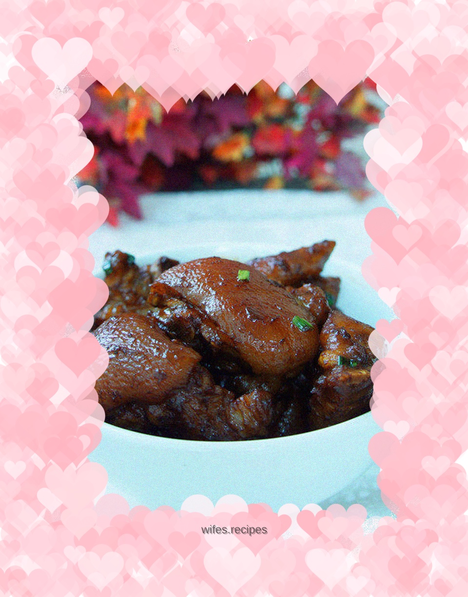 【Braised fermented bean curd and pig's trotters】