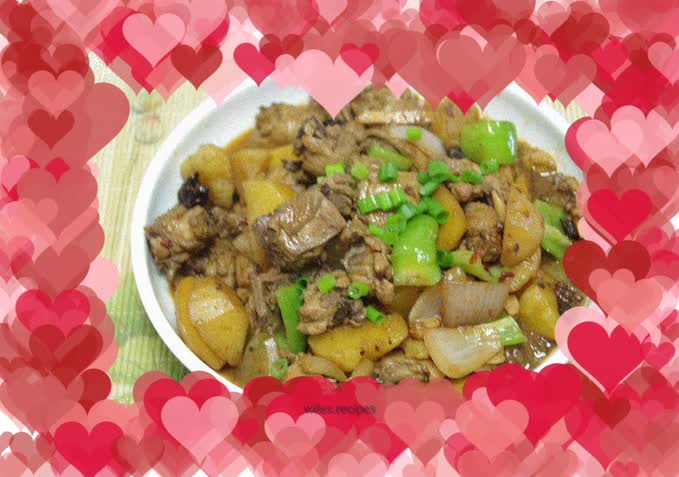 Family version of Xinjiang chicken