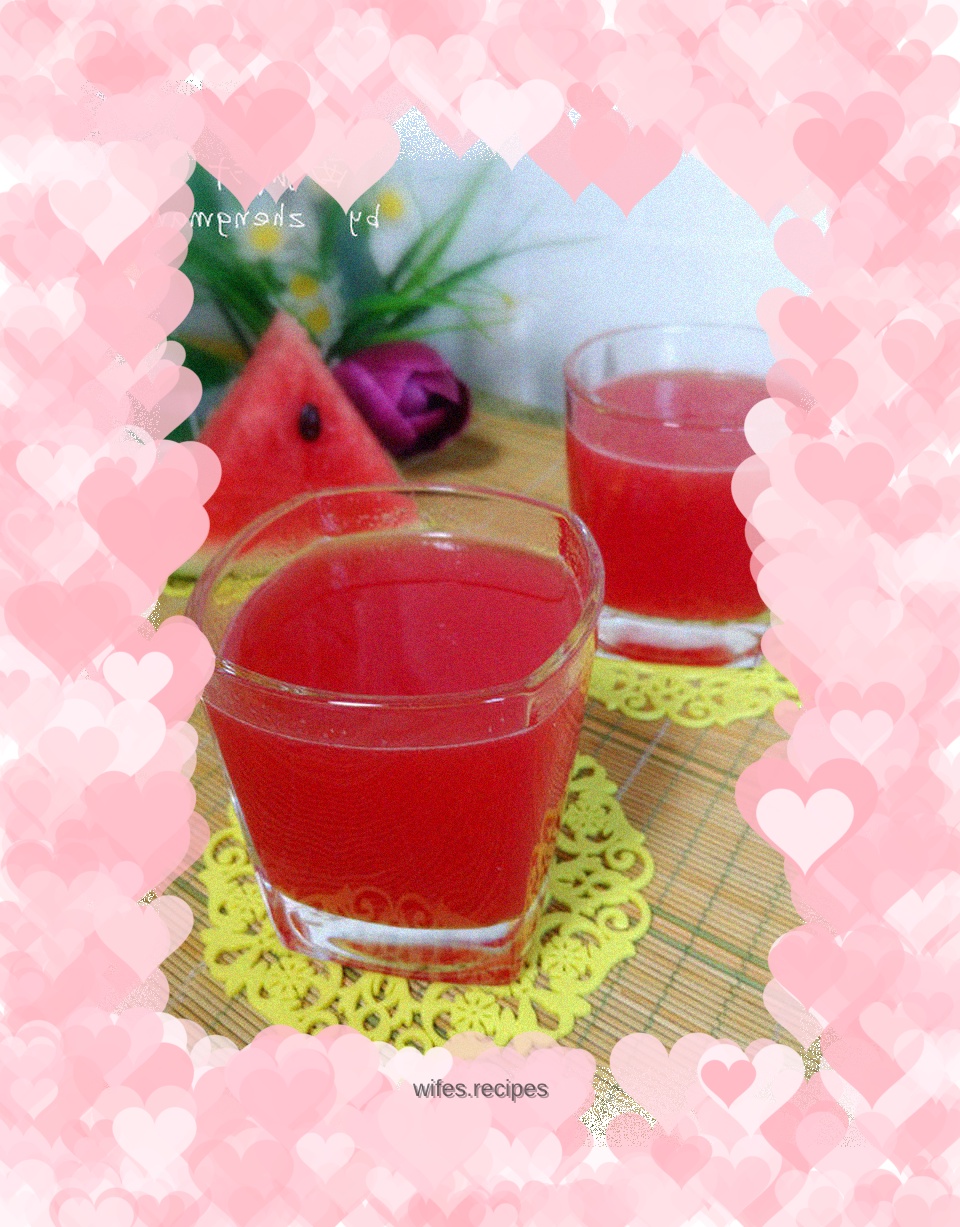Watermelon juice