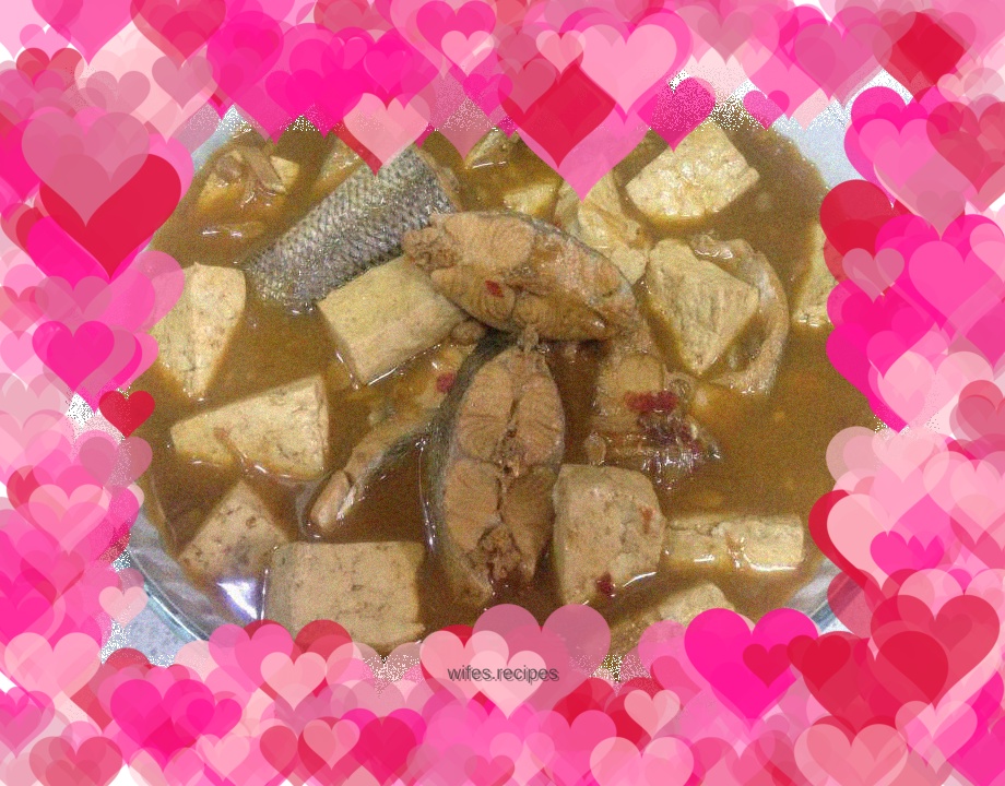 Fish stewed in soy sauce