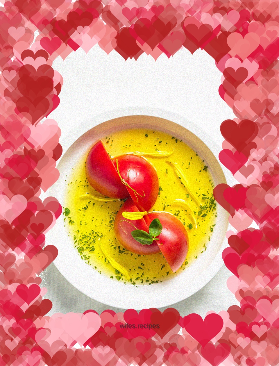 Home-cooked dishes should also look good "Tomatoes in Sugar Water"