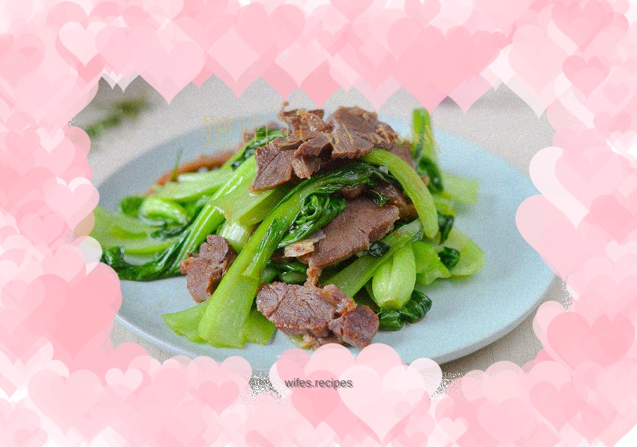 Stir-fried beef with vegetables