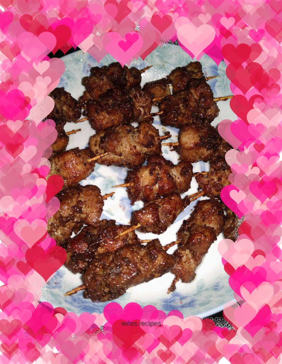 Toothpick meat