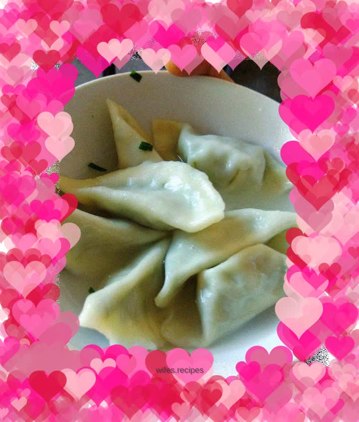 Delicious breakfast—dumplings