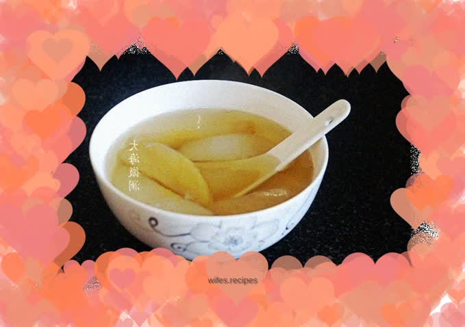 Stewed Sydney Pear with Rock Sugar