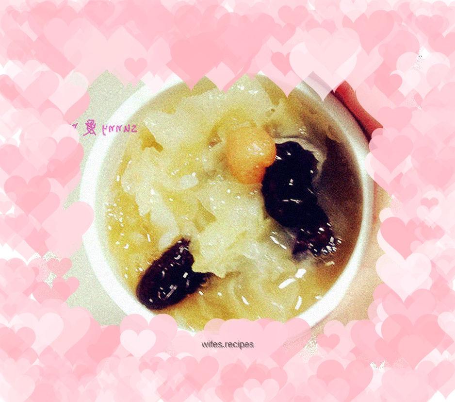Missing Mom Red Dates, Tremella and Longan Soup