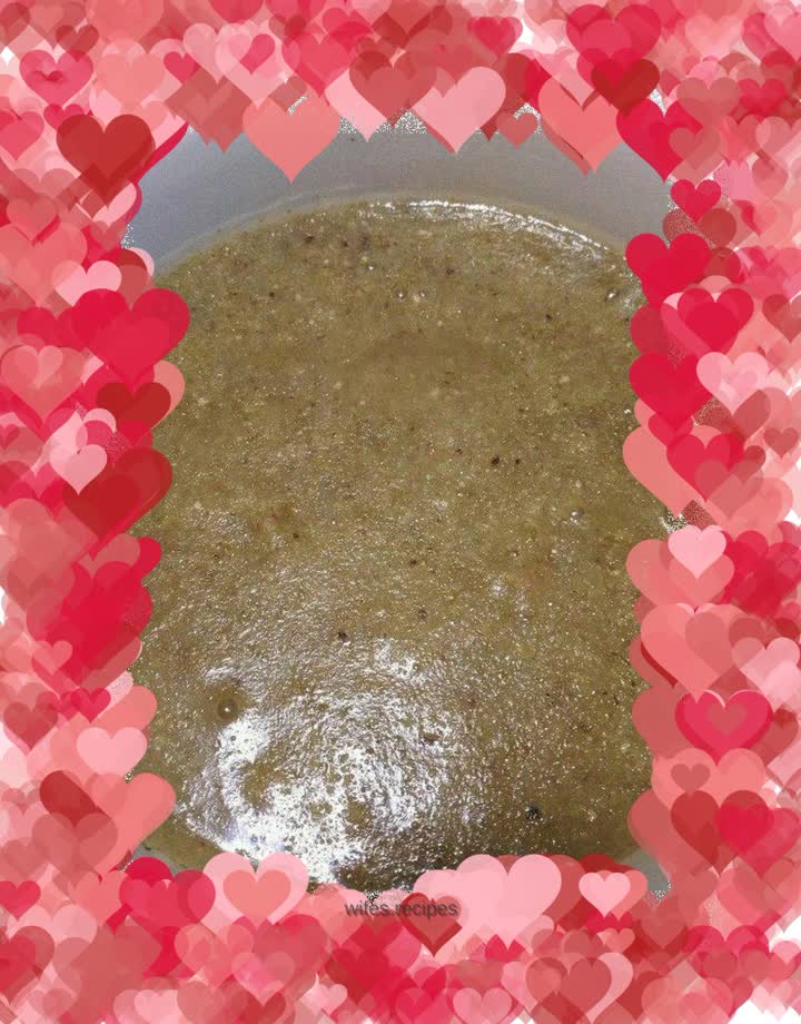 Easily make mung bean paste without bean skin