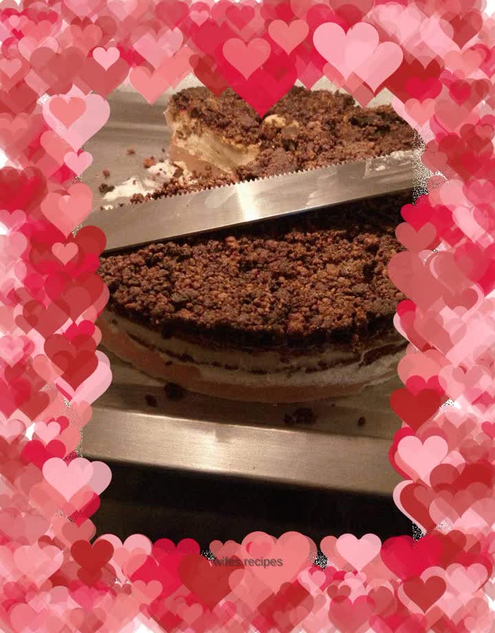 Sandwich mousse cake