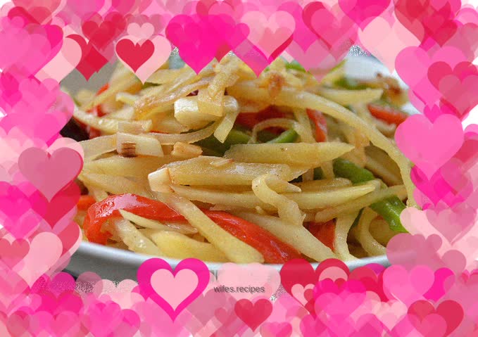 Hot and sour potato shreds