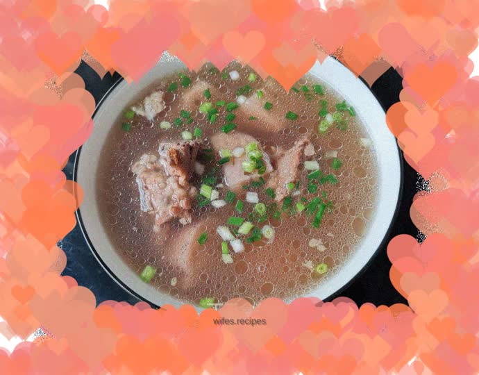Stewed Lake Lotus Root with Dragon Bone