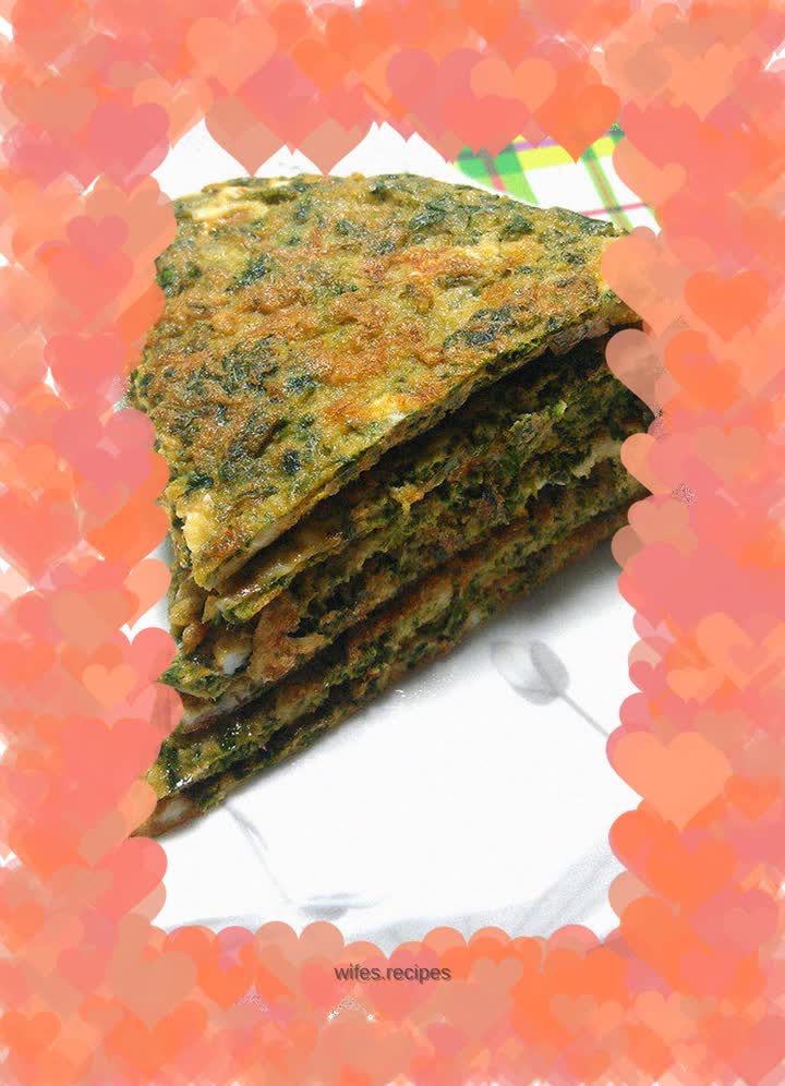 Mugwort omelette