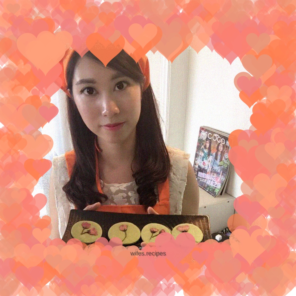 Sakura Matcha Cookies