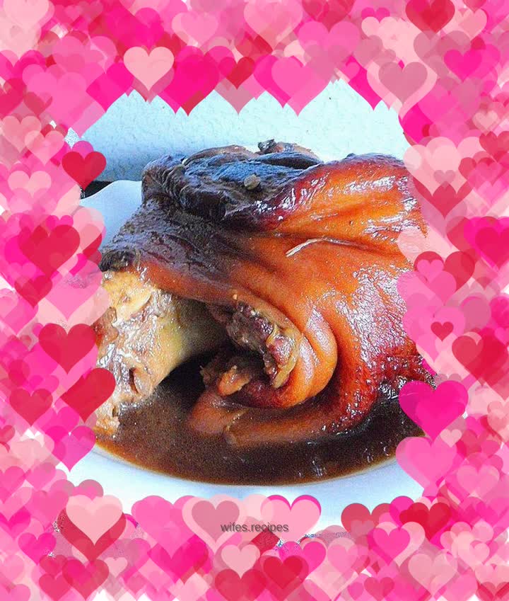 Braised Hoof Pork