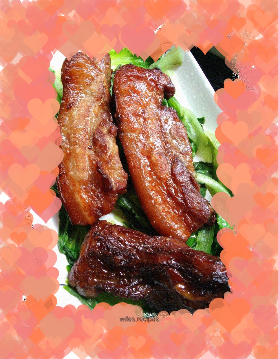 Grilled pork belly
