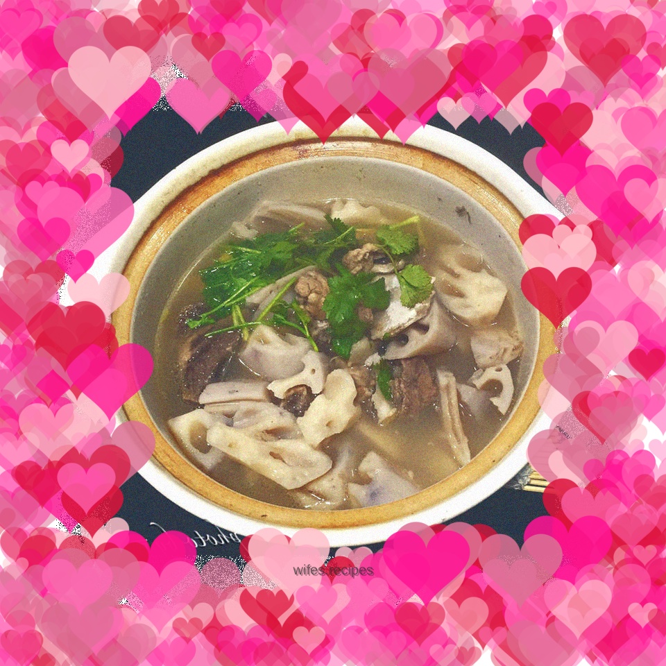 Lotus root bone soup