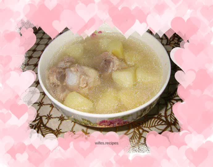 【Potato Pork Ribs Soup】