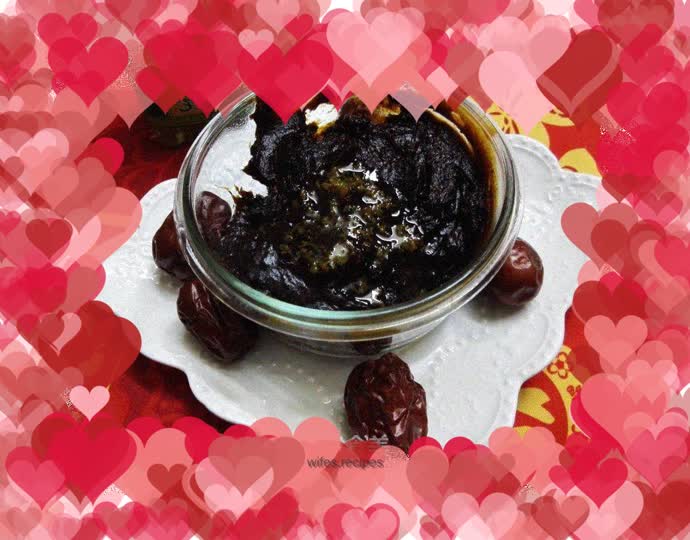 Osmanthus and date paste stuffing