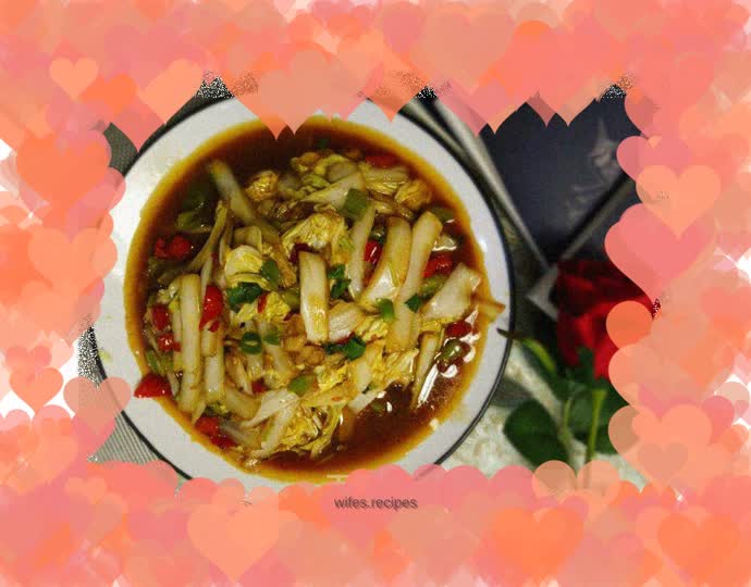 Hot and sour Chinese cabbage