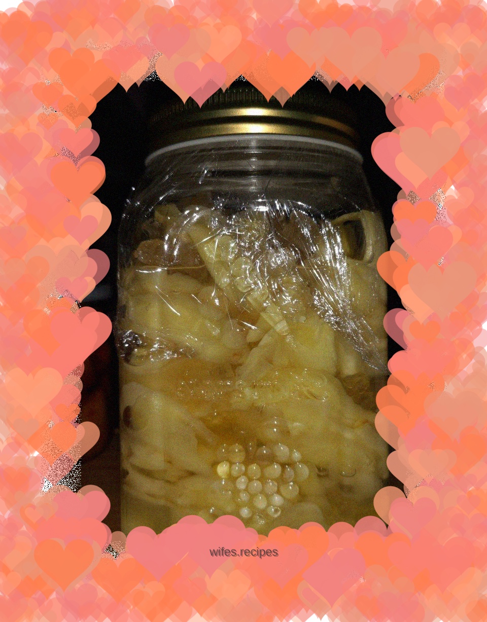 Pickled ginger slices