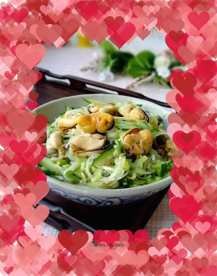 Cucumber Vermicelli Mixed with Haihong