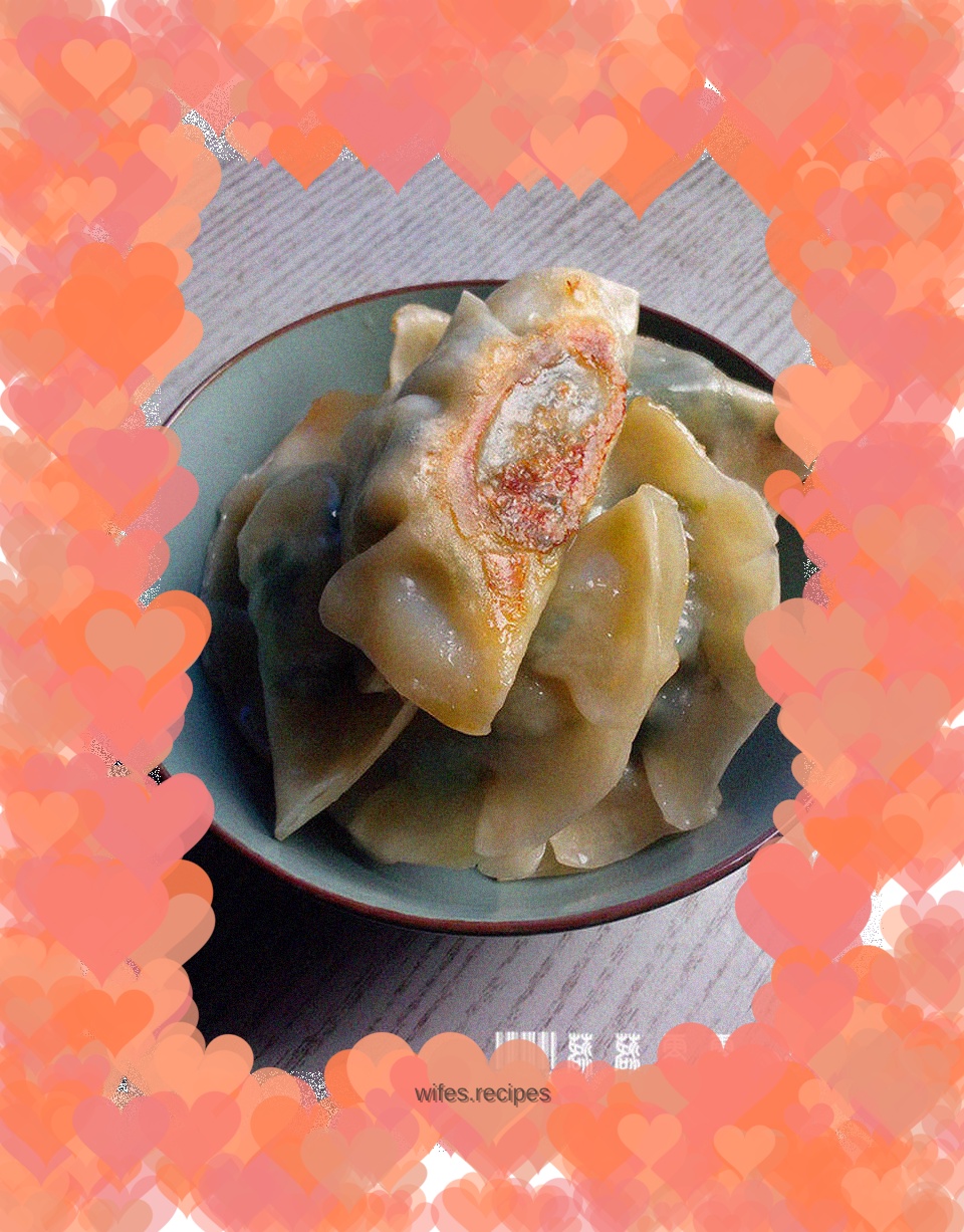 Lazy pan-fried dumplings - rice cooker version