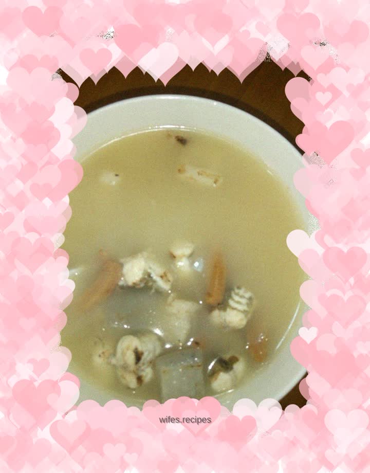 Light turtle and preserved vegetable soup