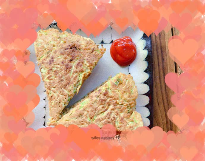 Melon and Egg Pancake