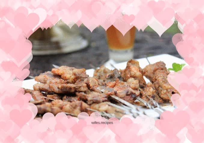 Grilled lamb tail, Western barbecue