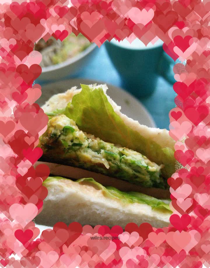 (hemp pea shoots) sandwich