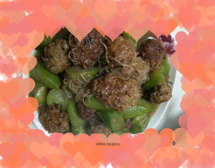 Roofah-roasted meatballs