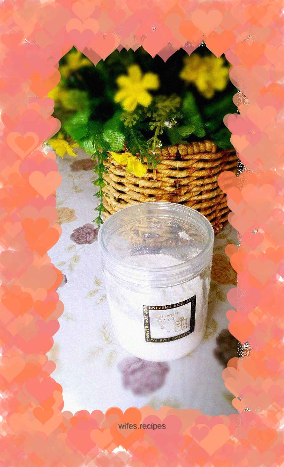Homemade powdered sugar