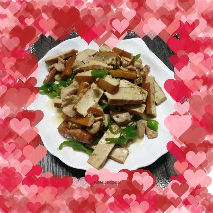 Stir-fried dried