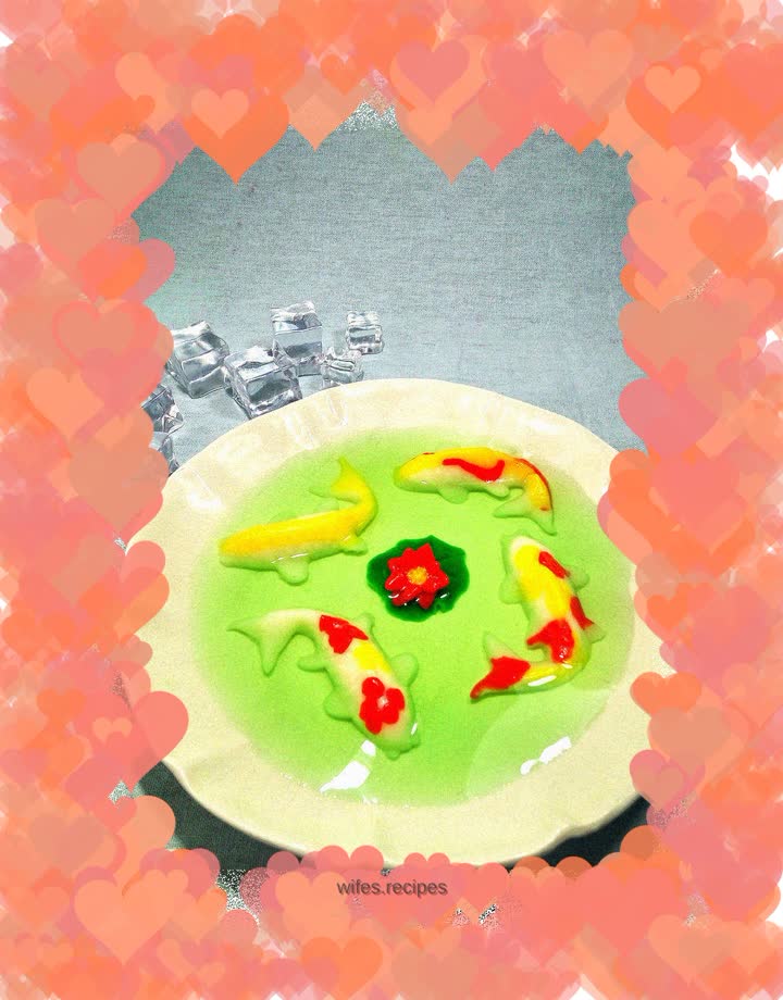 Koi glutinous rice balls