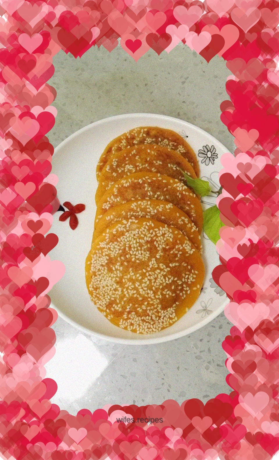 Pumpkin glutinous rice cake