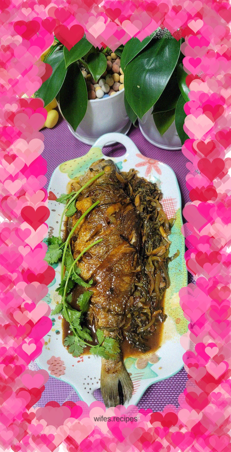 Braised Yellow Croaker with Pickled Cabbage