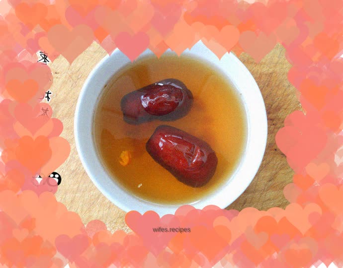 Jujube and wolfberry tea