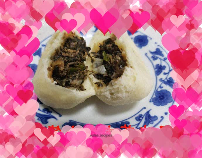 Purslane Minced Pork Xiao Long Bao