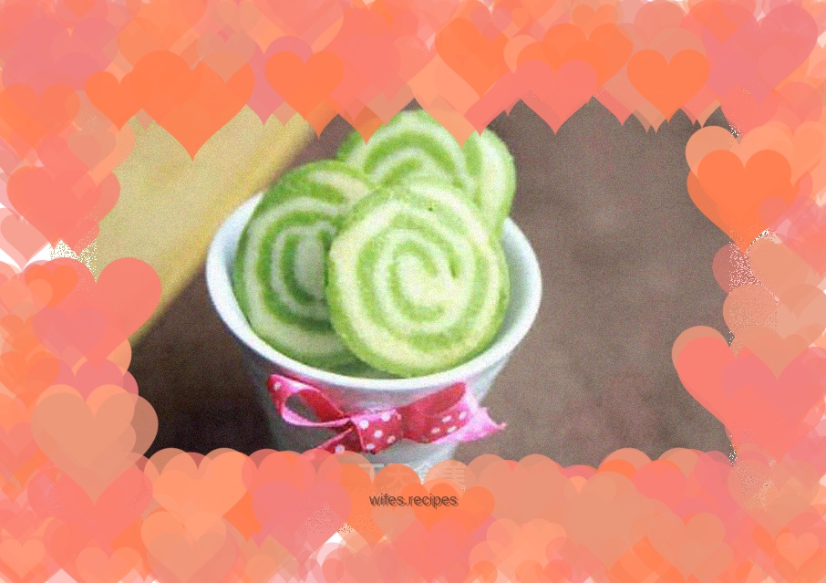 [Tomato Recipe] Two-color Matcha Cookies——My favorite matcha green