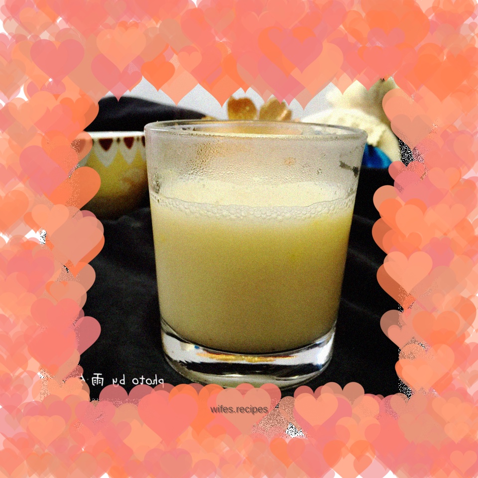 Red dates and soybean milk