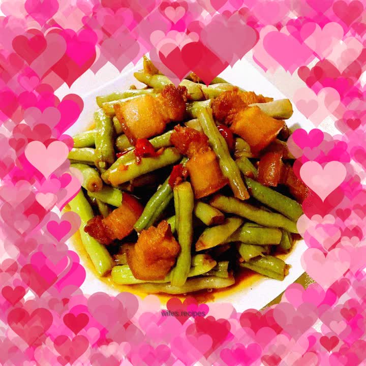 Pork belly and roasted frijoles