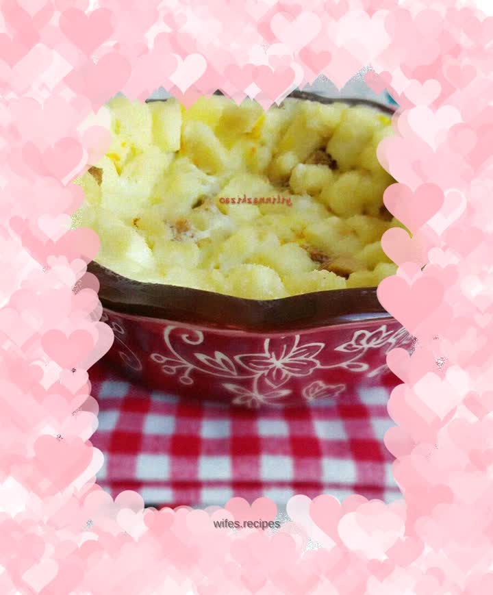 Toast butter pudding~Microwave version~