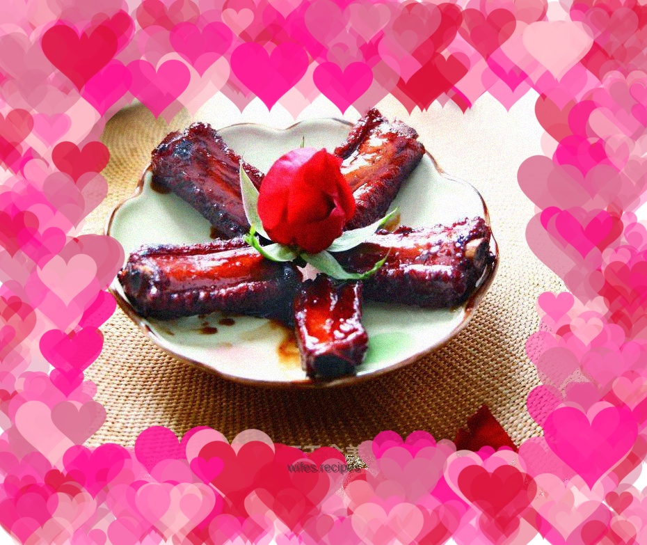 Rose Braised Pork Ribs