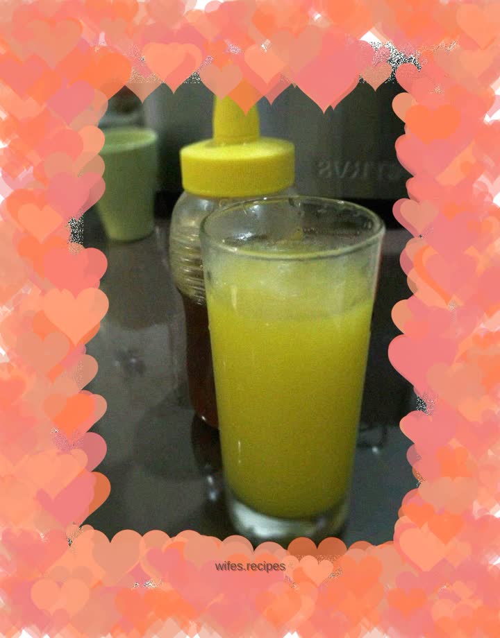 Summer orange juice
