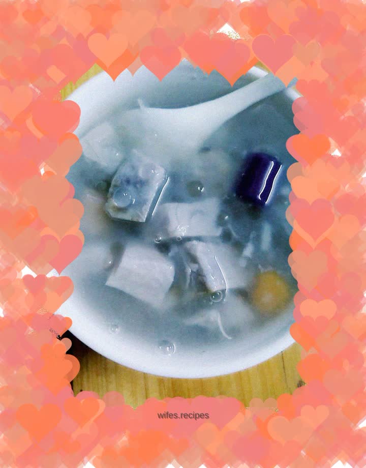 Taro, Taro Balls and Sago Dew