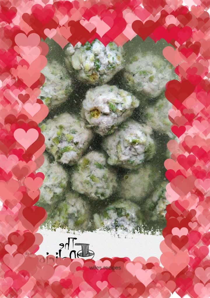 Sophora flower meatballs