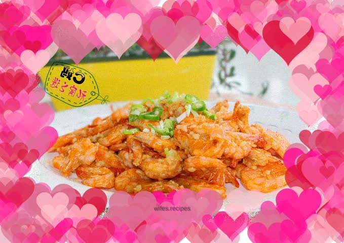 C’s mom’s private choice—baby’s favorite garlic prawns