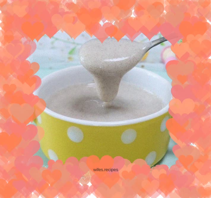 【Agaric and Yam Puree】Food supplement for babies aged 6, 7 and 8 months
