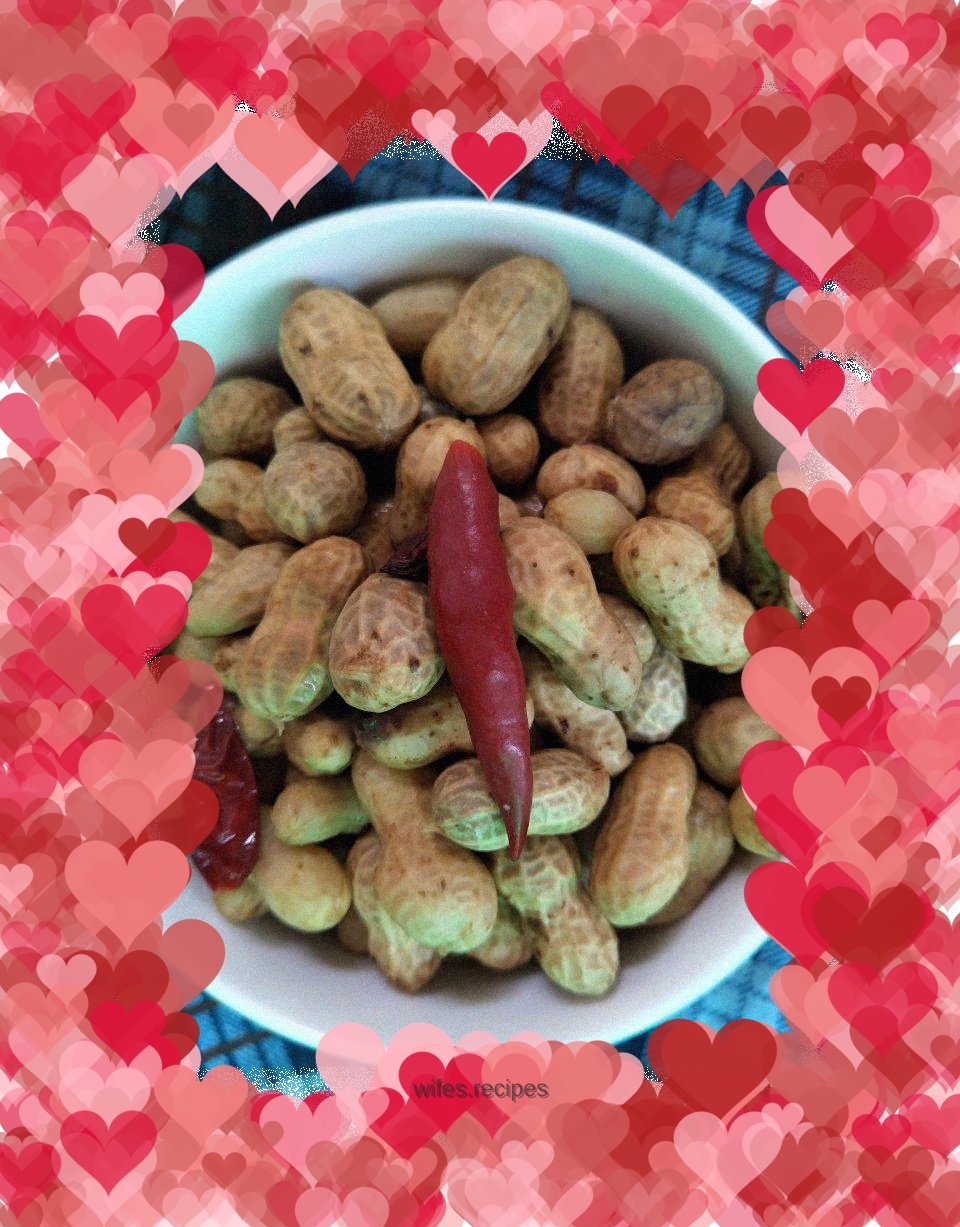 Boiled peanuts